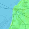 Severn Beach topographic map, elevation, terrain