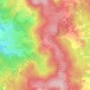 Deux Frères topographic map, elevation, terrain