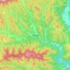 石佛寺镇 topographic map, elevation, terrain
