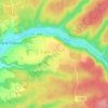 La Placardelle topographic map, elevation, terrain