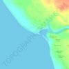 Pantai Ratenggaro (Beach) topographic map, elevation, terrain