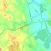 Clady topographic map, elevation, terrain