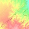 El Tecolote topographic map, elevation, terrain
