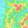 Loghetto topographic map, elevation, terrain