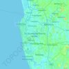 Sri Jayawardenepura Kotte topographic map, elevation, terrain