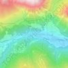 Isolaccia topographic map, elevation, terrain