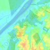 Timehri topographic map, elevation, terrain