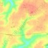 Kelstern topographic map, elevation, terrain