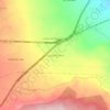 Sangre de Cristo topographic map, elevation, terrain
