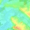 Gervilliers topographic map, elevation, terrain