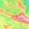 Dinaric Alps topographic map, elevation, terrain