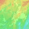 Flinton topographic map, elevation, terrain