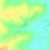 Kosonia topographic map, elevation, terrain