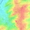Nokere topographic map, elevation, terrain