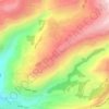 Bedghane topographic map, elevation, terrain