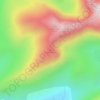 Curraghmore topographic map, elevation, terrain