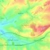 Gundleton topographic map, elevation, terrain