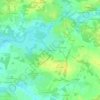 La Championniere topographic map, elevation, terrain