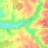 Génicourt-sous-Condé topographic map, elevation, terrain