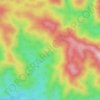 Taopa topographic map, elevation, terrain