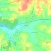 Monticello topographic map, elevation, terrain