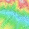 Innerpflersch topographic map, elevation, terrain