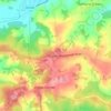 Staplecross topographic map, elevation, terrain