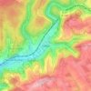 Dallau topographic map, elevation, terrain
