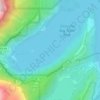 Emerald Bay State Park topographic map, elevation, terrain