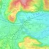 Straß topographic map, elevation, terrain