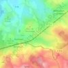 Nouvel-Avricourt topographic map, elevation, terrain