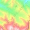 Totora topographic map, elevation, terrain
