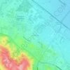 Rains Houses topographic map, elevation, terrain