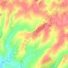 Bertaignemont topographic map, elevation, terrain