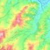 Bassano topographic map, elevation, terrain