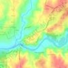 Lago topographic map, elevation, terrain