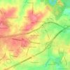 Beverly Heights topographic map, elevation, terrain