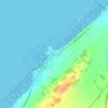 L'Islet-sur-Mer topographic map, elevation, terrain