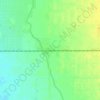 Patch topographic map, elevation, terrain