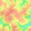 Дементеево topographic map, elevation, terrain