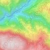 Steinegg topographic map, elevation, terrain