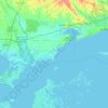 Cedar Island topographic map, elevation, terrain