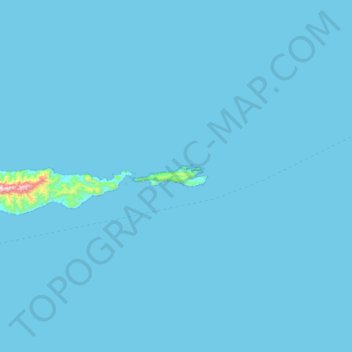 Pulau Lifumatola topographic map, elevation, terrain