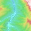 Tifouina topographic map, elevation, terrain