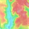 Montfricon topographic map, elevation, terrain