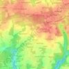 Kerantorrec topographic map, elevation, terrain