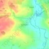 Nassington topographic map, elevation, terrain