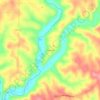 Roosevelt topographic map, elevation, terrain