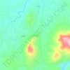 Siakago topographic map, elevation, terrain
