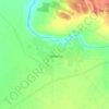 Казанка topographic map, elevation, terrain